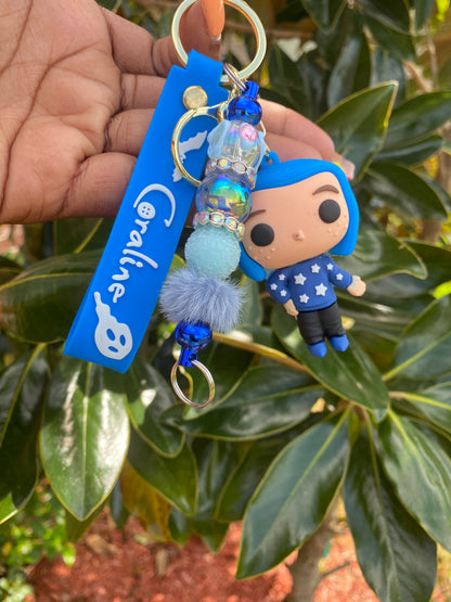 C.O.R.A.L.I.N.E Beadable Keychains