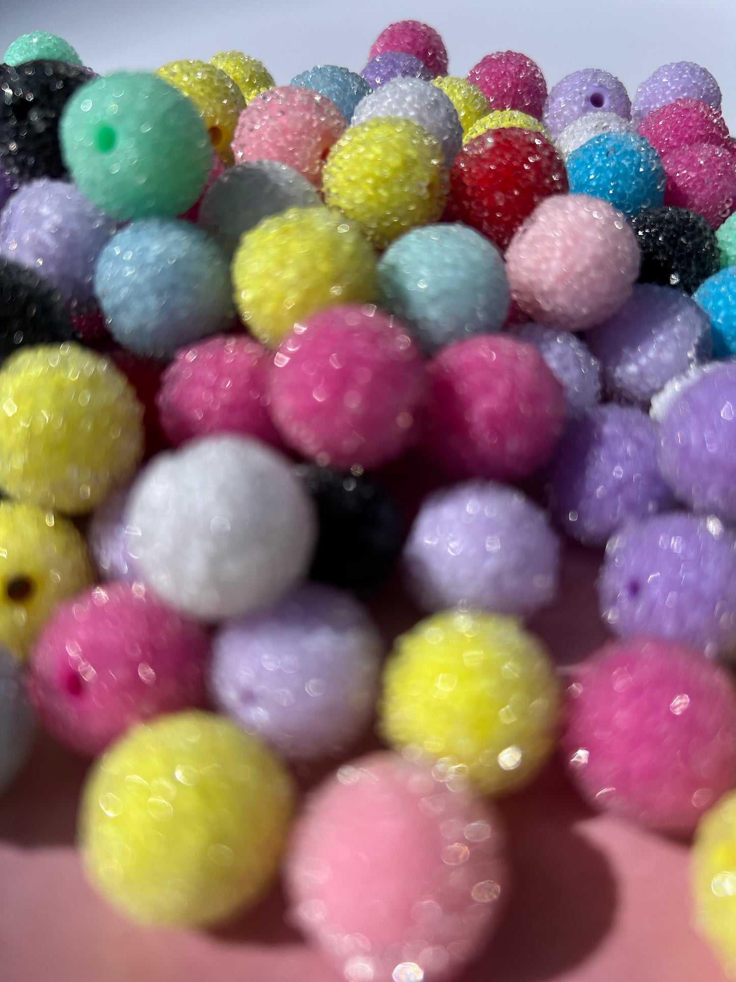 10pcs 15mm Sugar Beads