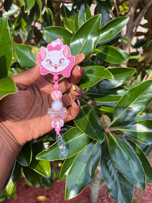 Cat Themed Badge Reel